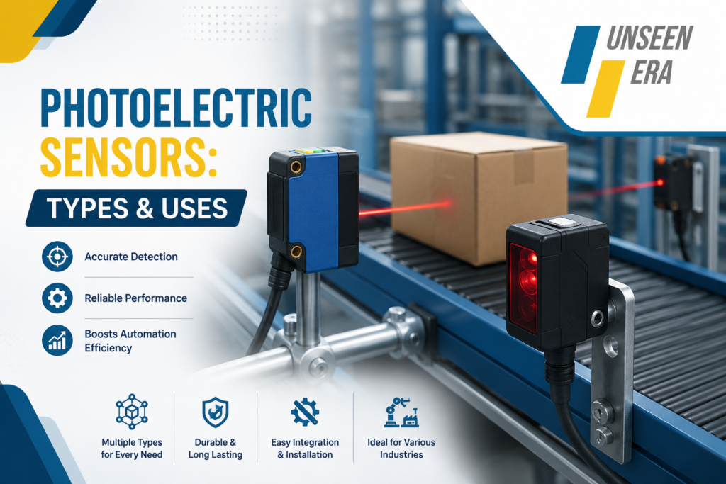 Photoelectric Sensors in Industrial Automation: Working, Types & Applications